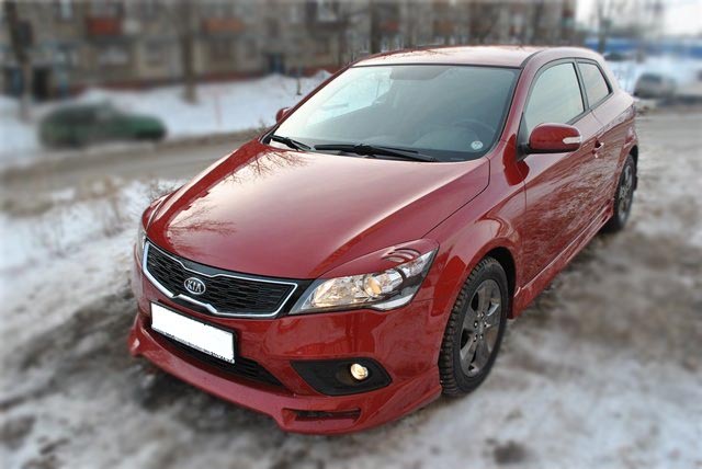 Ресници Kia Ceed FL